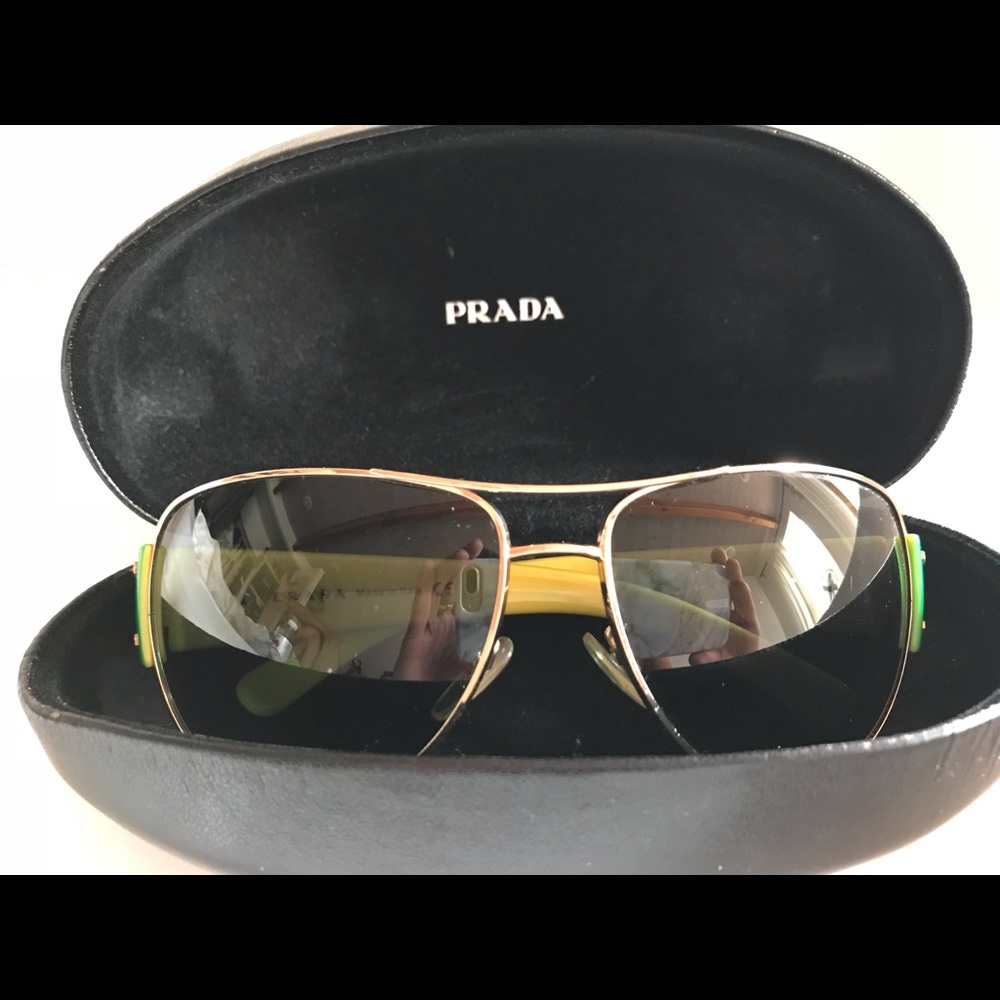 PRADA Aviator Sunglasses SPR 52G